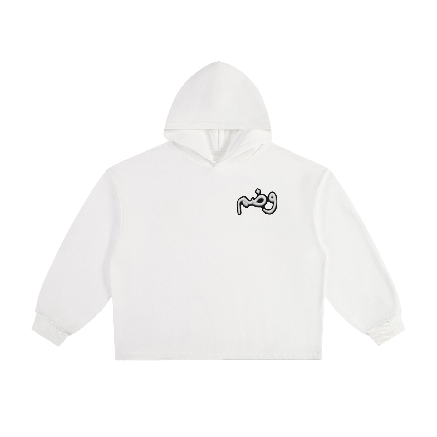 l Heavyweight Oversized Drawstring Hem Hoodie