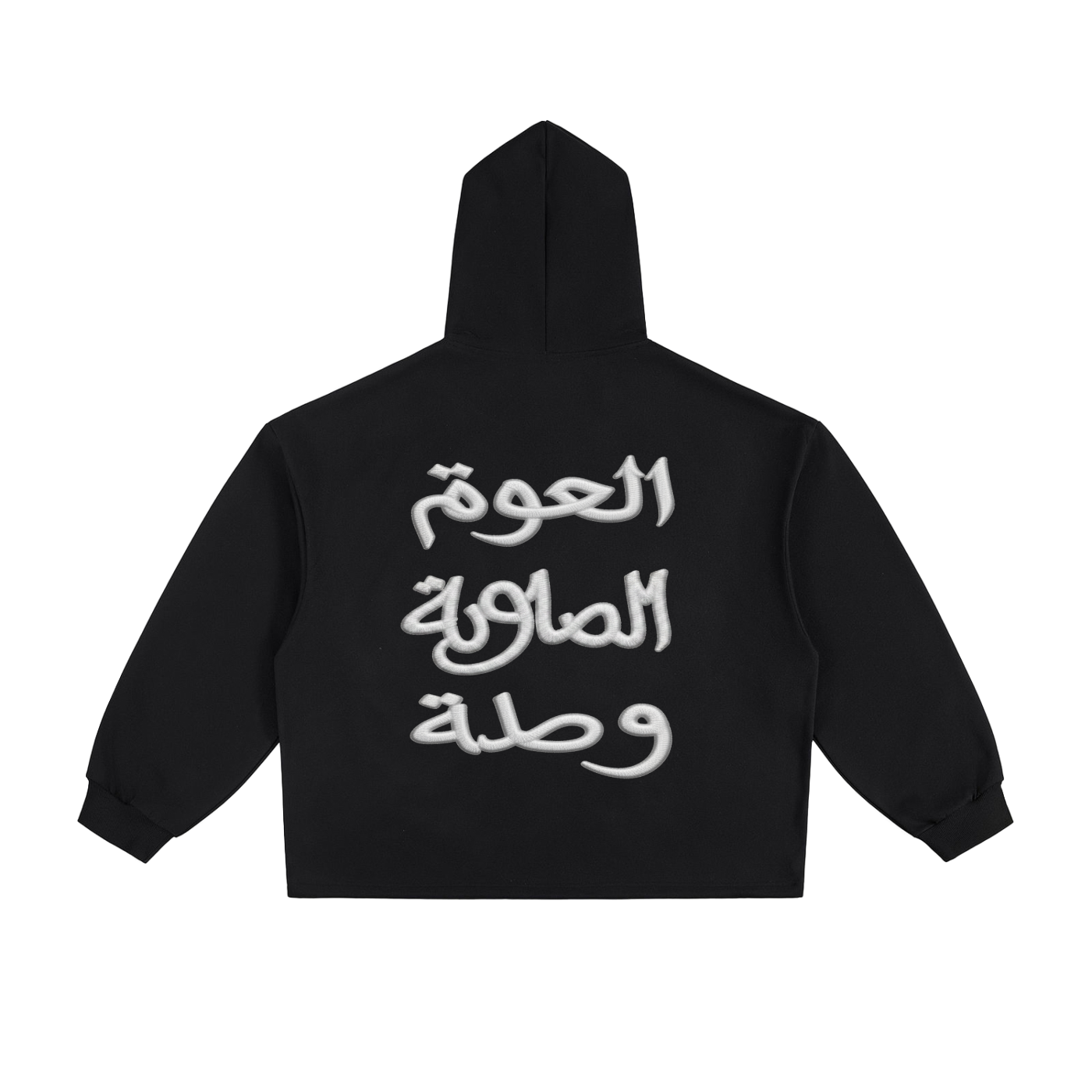 l Heavyweight Oversized Drawstring Hem Hoodie