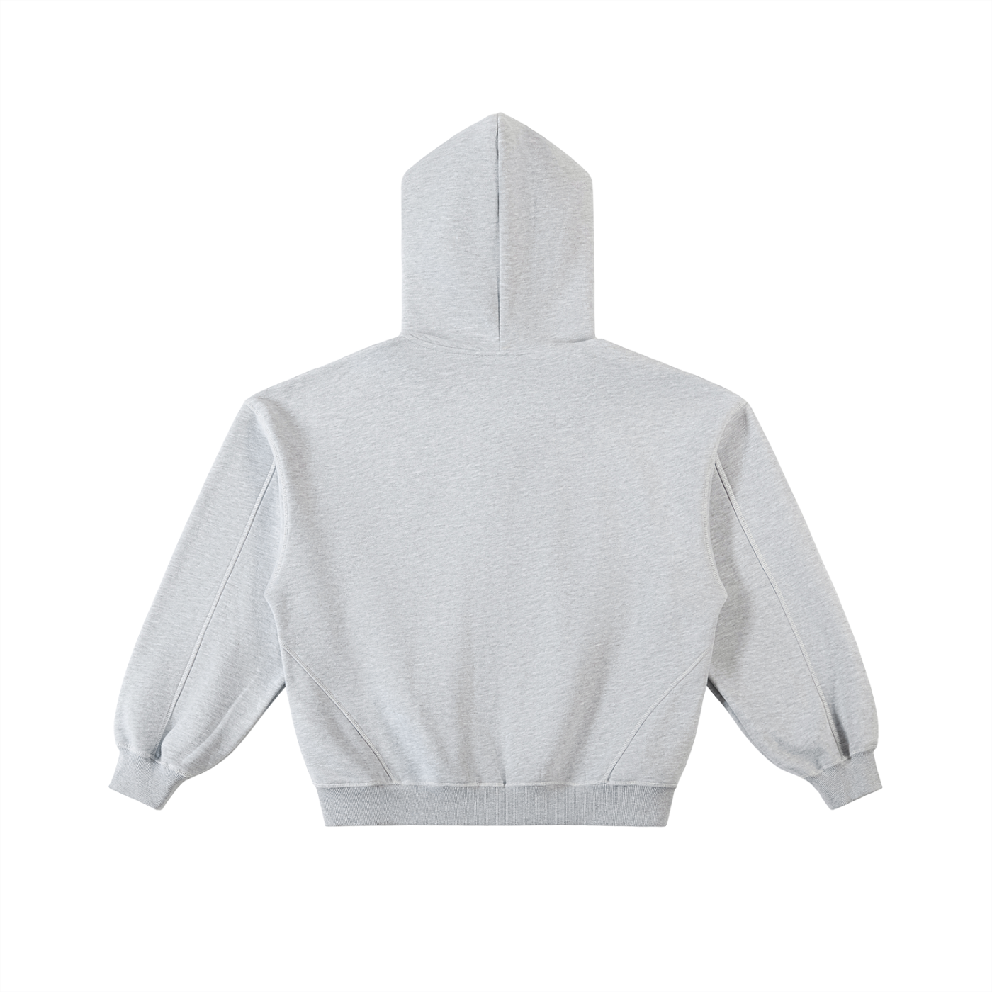 Black Zip Up Hoodie (Gray stripes)